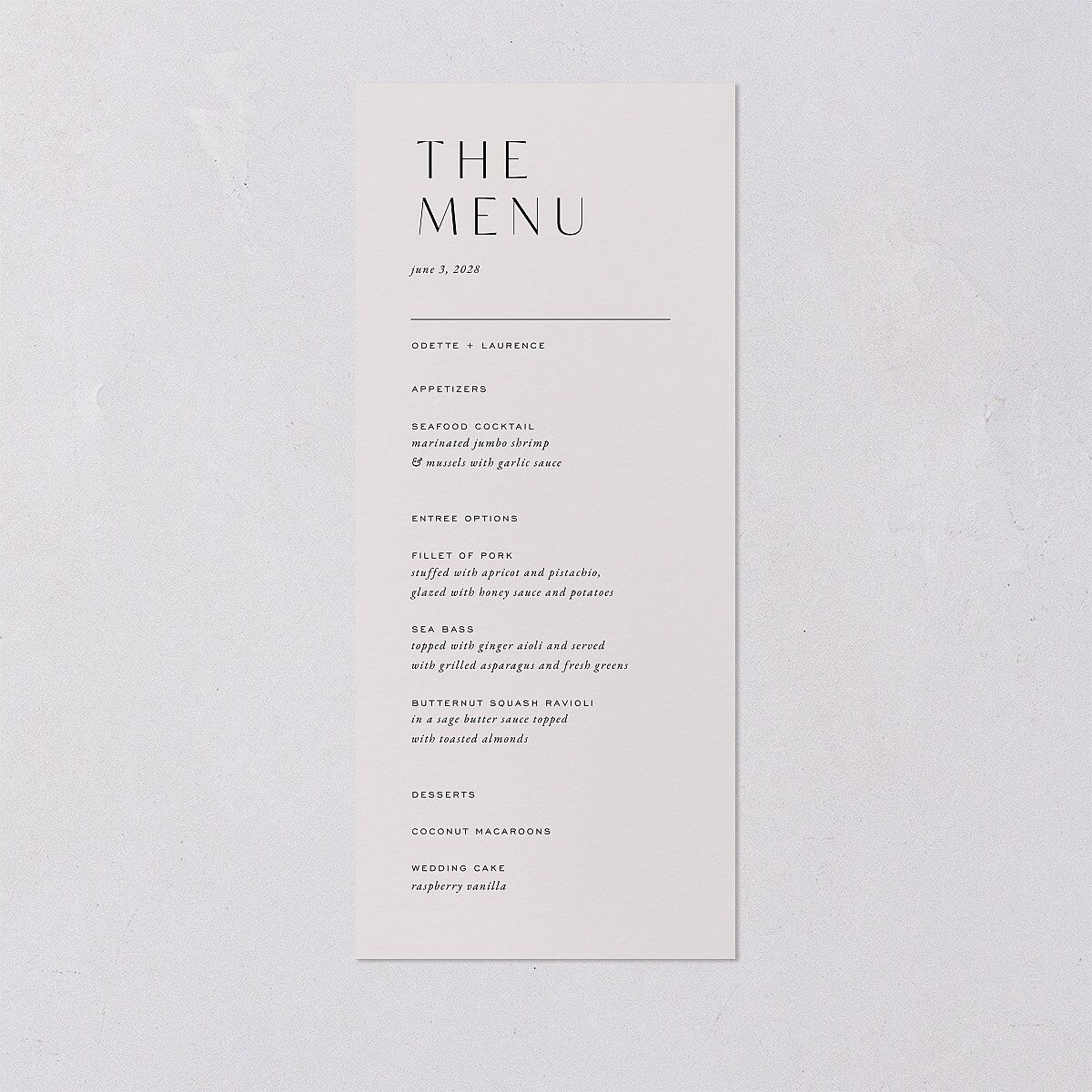Surround Menus Mist Signature