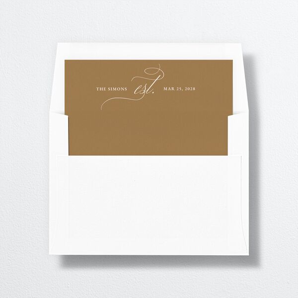 Photo Flourish Envelope Liners Burgundy Standard