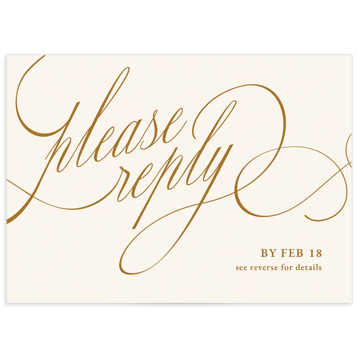 Photo Flourish Wedding Response Cards