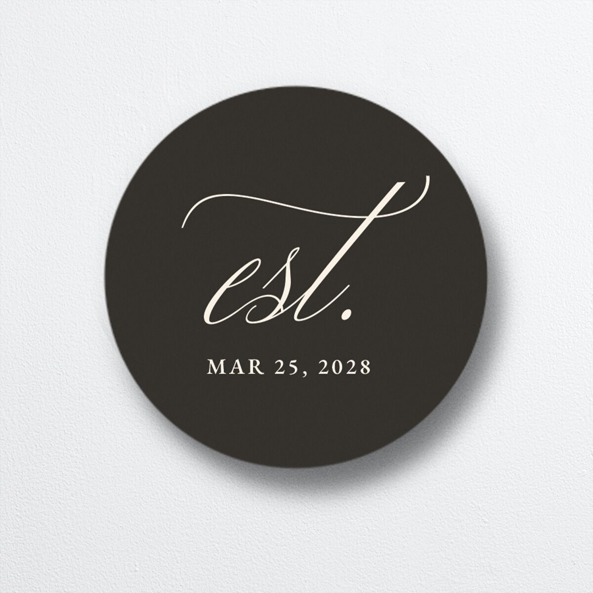 Photo Flourish Wedding Stickers Marigold