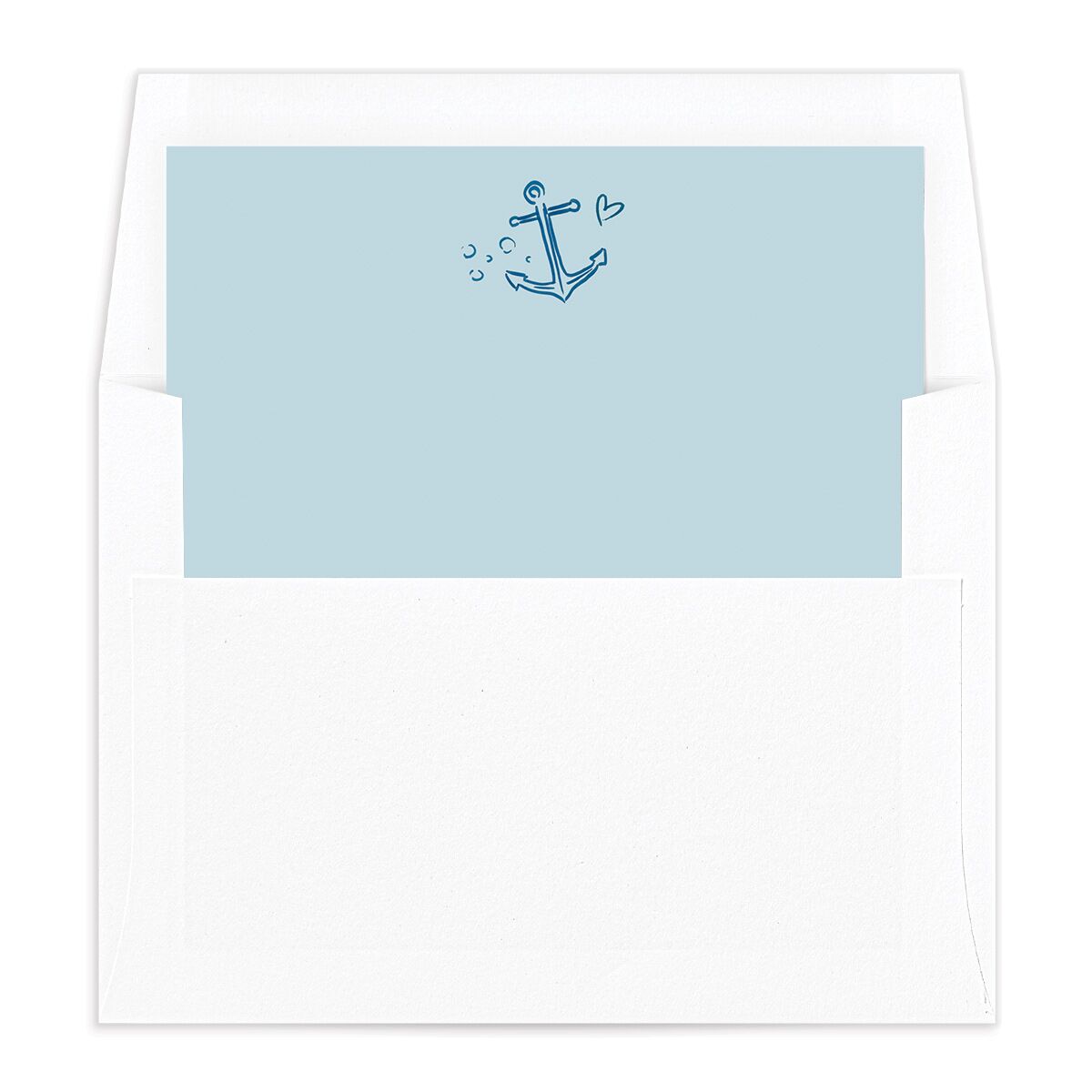 Nautical Border Envelope Liners