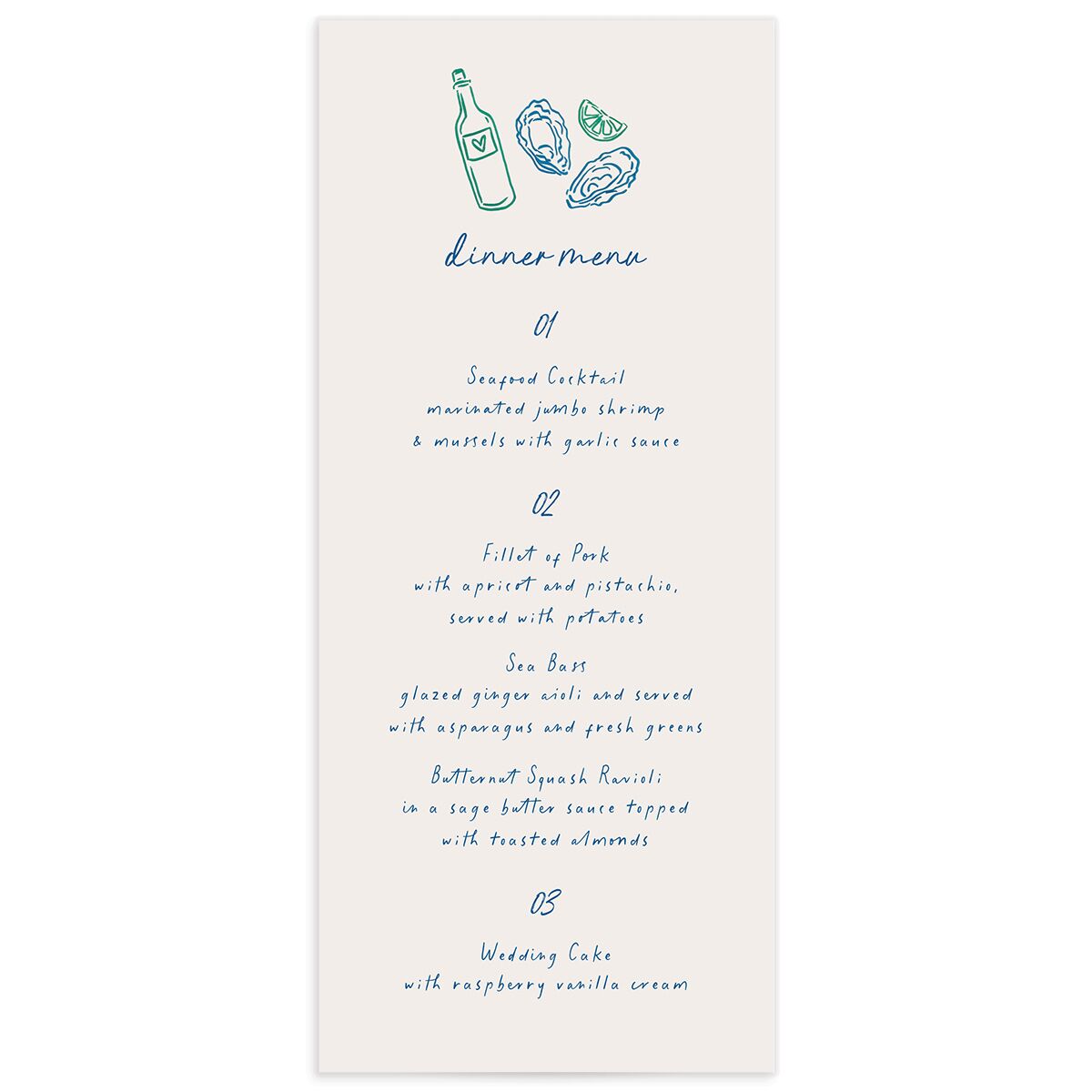 Nautical Border Menus