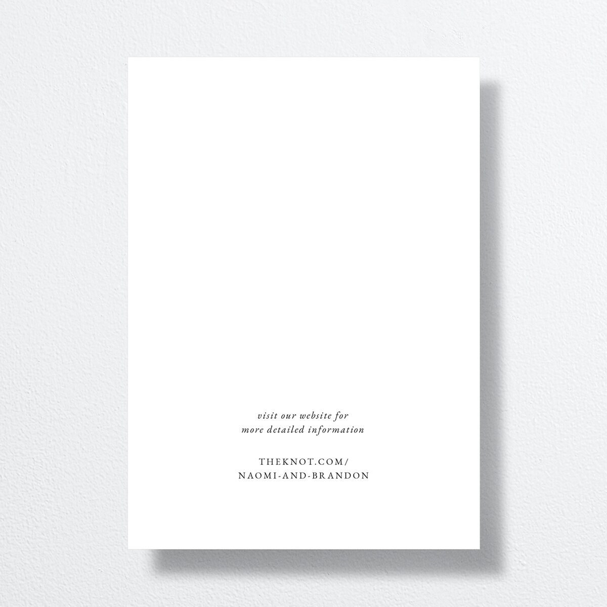Romantic Ampersand Wedding Invitations Pure White Gold No Signature