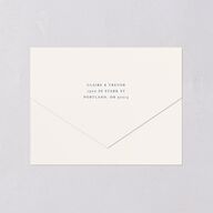 Elegant Lighthouse All-in-One Wedding Invitations Maritime Signature Light Both Recipient and Return Addresses No