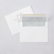 Signatures Save The Date Cards Off-White Signature smooth Blank No