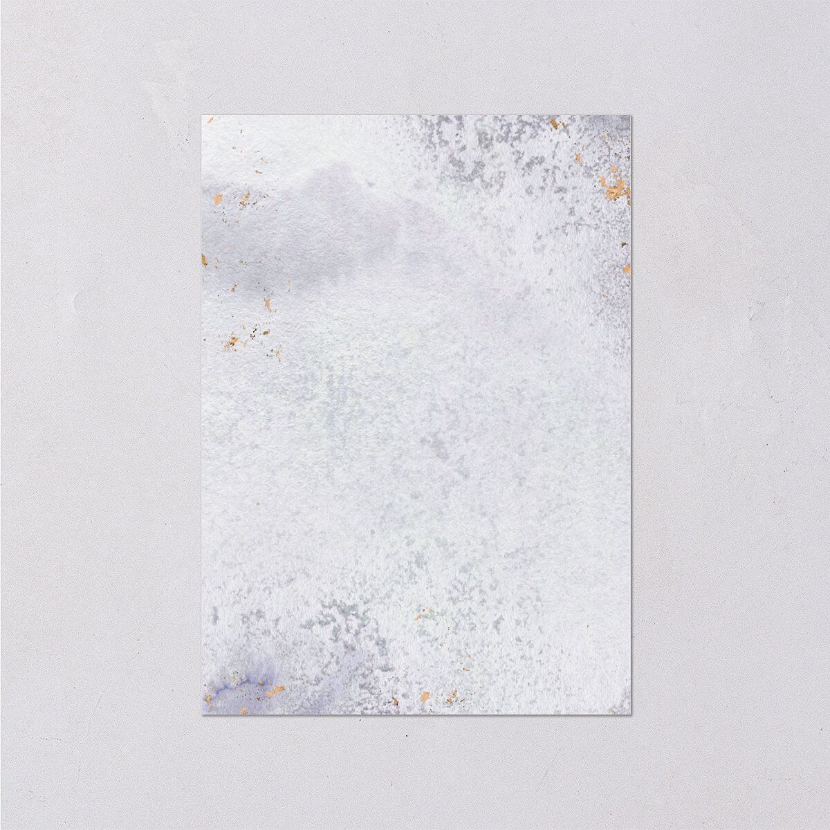 Painted Ethereal Wedding Enclosure Cards Jewel Purple Signature