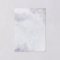 Painted Ethereal Wedding Enclosure Cards Jewel Purple Signature
