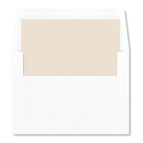 Delicate Wildflower Standard Envelope Liner Tan Standard