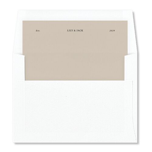 Elegant Minimalist Envelope Liners Midnight Standard