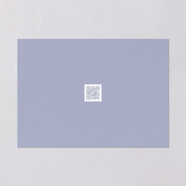 Glistening Wildflower Save the Date Cards Gold Pure White Signature smooth Blank No Standard