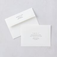 Joyful Union Foil Wedding Invitations Gold Pure White Signature Blank No Standard