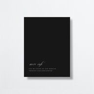 Classic Capture Save the Date Petite Cards Midnight Signature smooth No