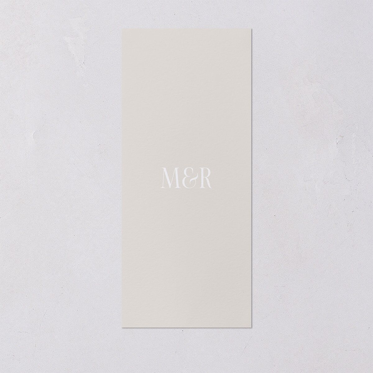 Polished Photo Foil Menus Pure White Gold Signature