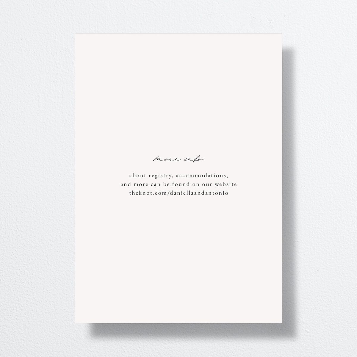 Eucalyptus Hoop Save the Date Cards Pure White Signature smooth No