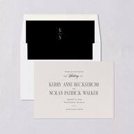 Cosmopolitan Save the Date Cards Champagne Signature smooth Blank No Standard