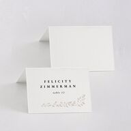 Dainty Frame Place Cards Pure White Signature