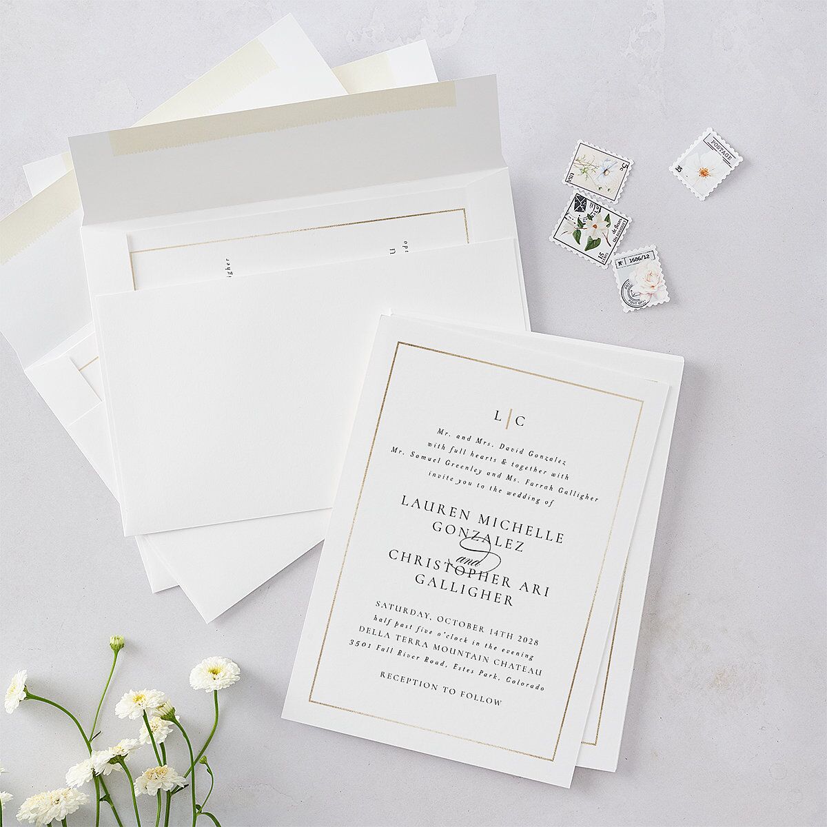Timeless Frame Wedding Invitations — view 4
