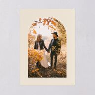 Spooky Halloween Nouveau Wedding Invitations Linen Signature Blank Standard No