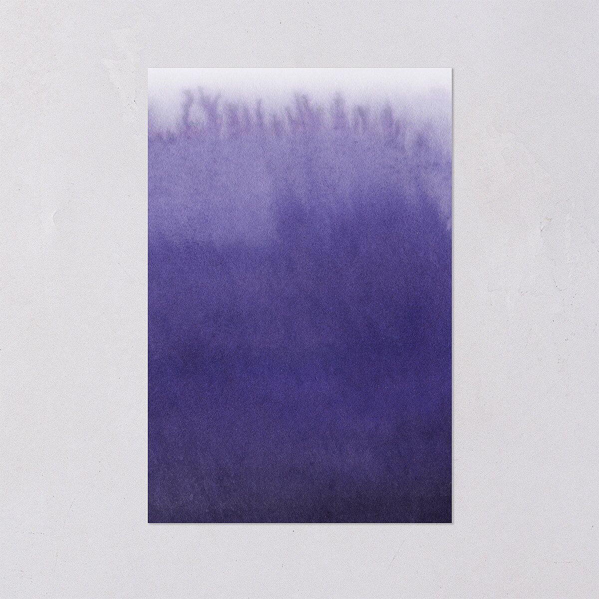 Painted Ethereal Table Numbers Jewel Purple Signature