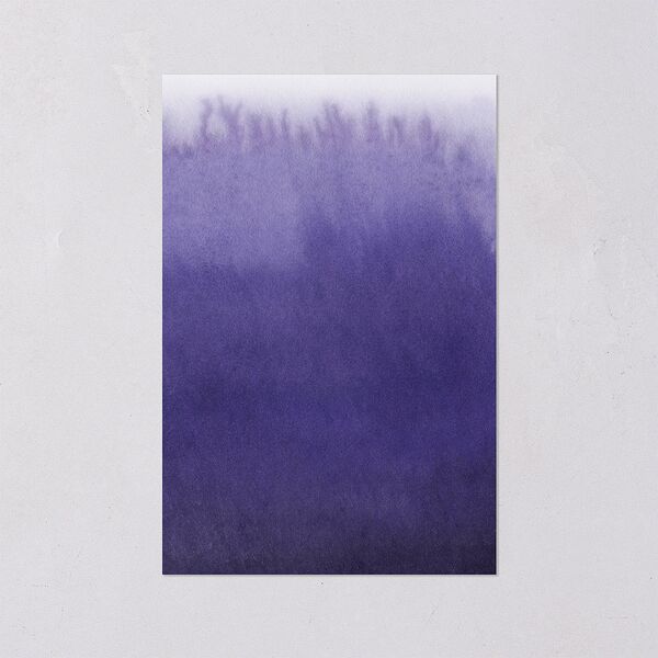 Painted Ethereal Table Numbers Jewel Purple Signature