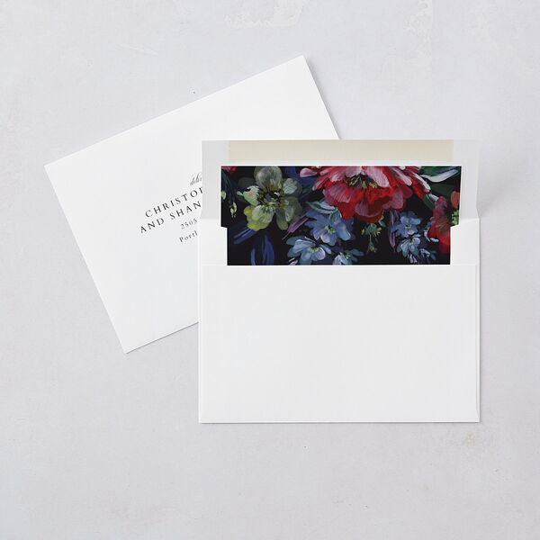 The Union Of Wedding Invitations Pure White Signature Blank No Standard