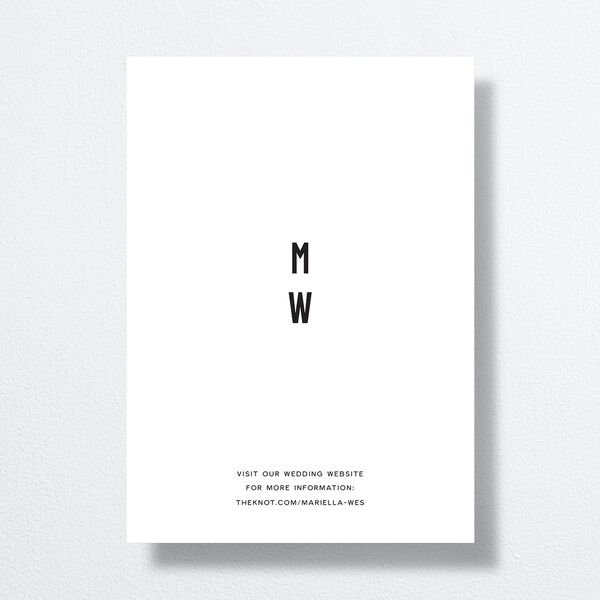 These Kids Save the Date Cards Pure White Signature smooth No