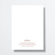 Boho Photo Save the Date Cards Copper Signature smooth No