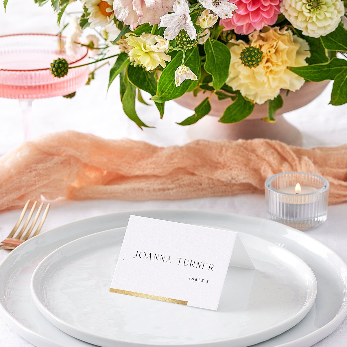 Bar Accent Place Cards — view 2