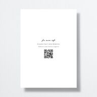 Romantic Gallery Save the Date Cards Pure White Signature smooth No