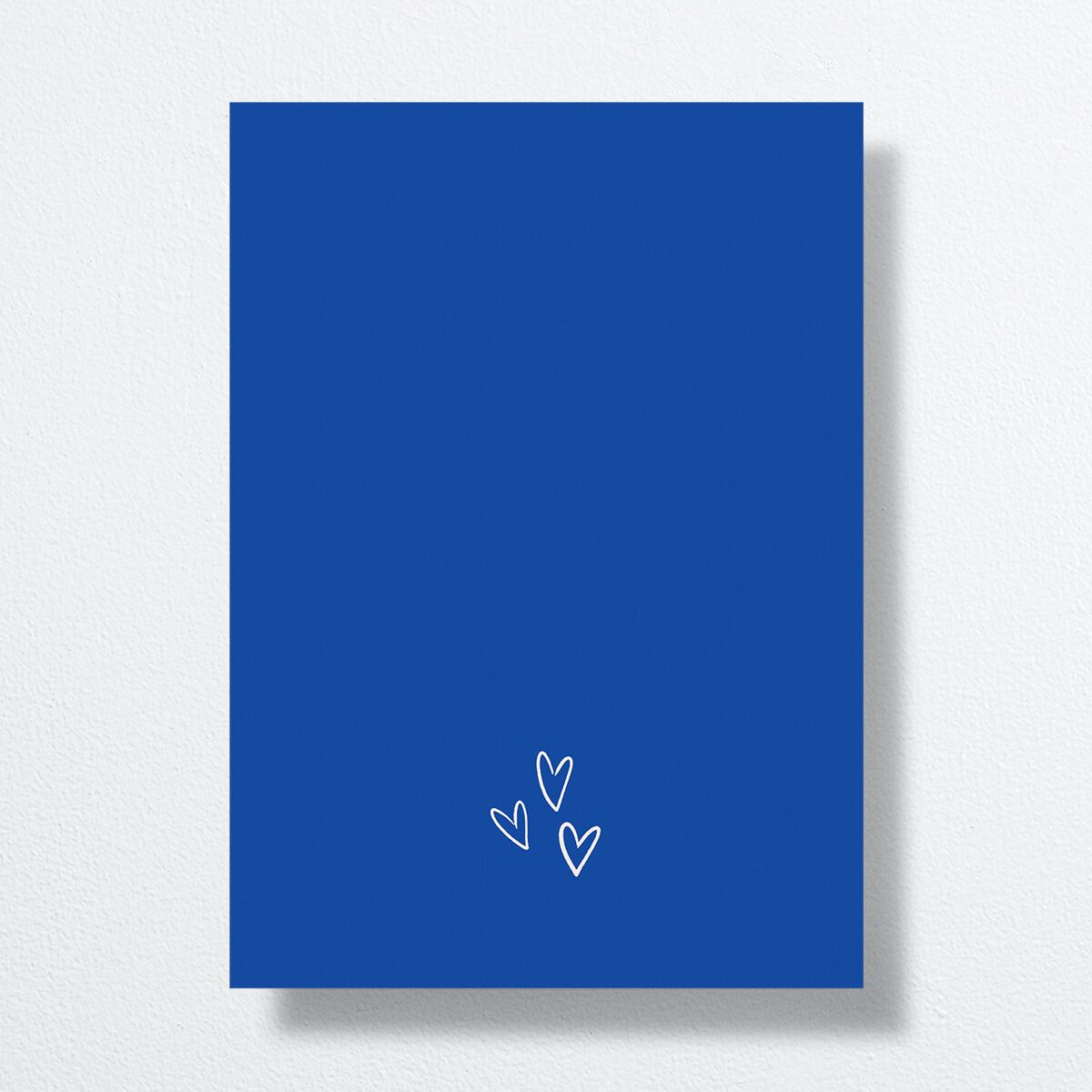 Hand Drawn Cheers Save the Date Cards Jewel Blue Signature smooth No