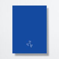Hand Drawn Cheers Save the Date Cards Jewel Blue Signature smooth No