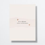 Mood Board Save the Date Cards Linen Signature smooth No