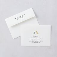 Vintage Garden Wedding Invitations Rose Gold Signature Blank No