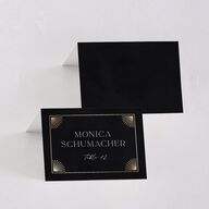 Written In The Stars Place Cards Gold Midnight Signature