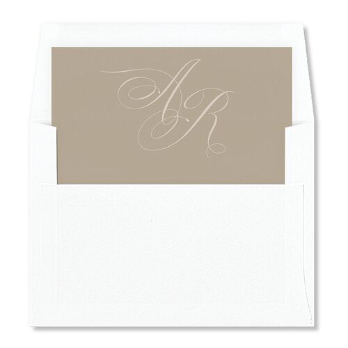 Grand Calligraphy Envelope Liners Fawn Standard