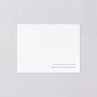 Simply Devoted Save the Date Petite Cards Pure White Signature smooth Blank Standard