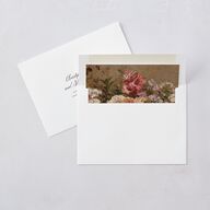 Vintage Lace Save the Date Cards Burgundy Signature smooth Blank No Standard