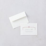 Eternal Devotion Wedding Response Cards Garnet Signature Standard