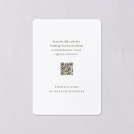 Eucalyptus Bouquet Wedding Event Detail Cards Terracotta Signature Rounded