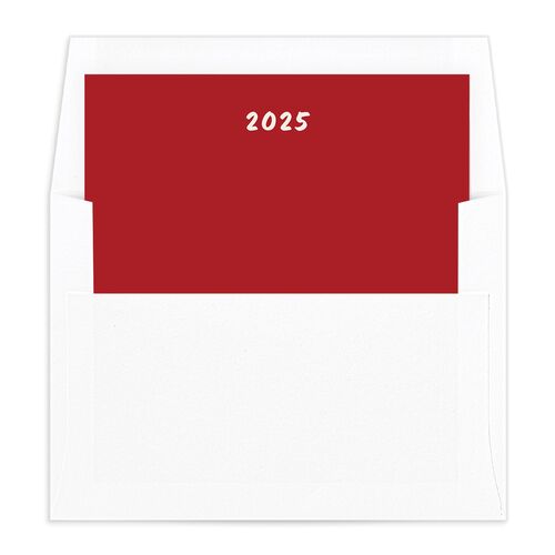 Cheers Ya'll Envelope Liners Maroon Standard