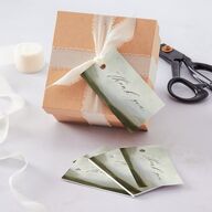 Western Valley Favor Gift Tags Sage Signature