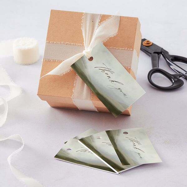 Western Valley Favor Gift Tags Sage Signature