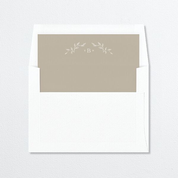 Heirloom Botanical Envelope Liners Linen Standard