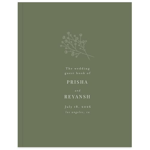 Baby's Breath Guest Books Dark Camo