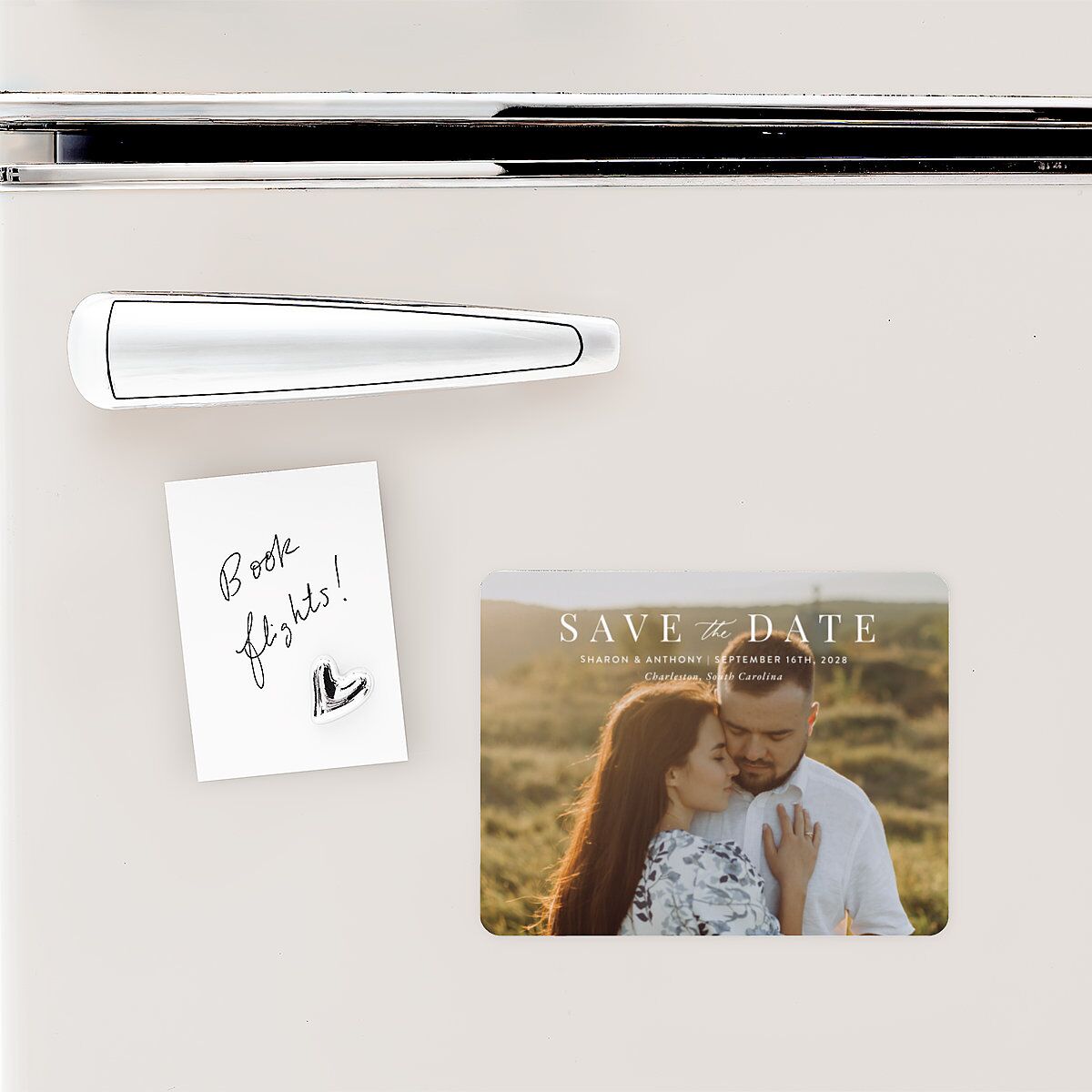 Wildflower Garden Save The Date Magnets Stream Magnet Paper