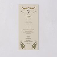 Southwestern Nouveau Menus Umber Signature