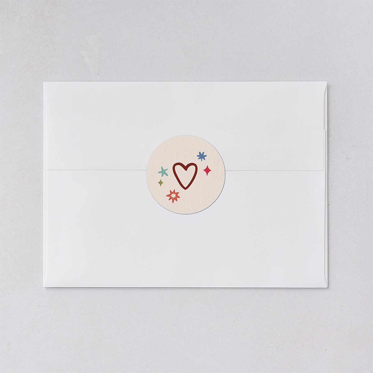 What a Year Whimsical Calendar Photos Holiday Stickers Maroon Circle