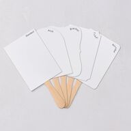 Natural Monogram Fan Programs Midnight Navy Signature Standard