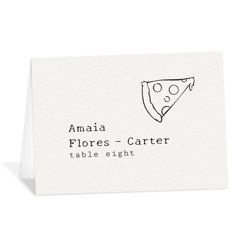 DIY Crafty Photo Place Cards Licorice Signature