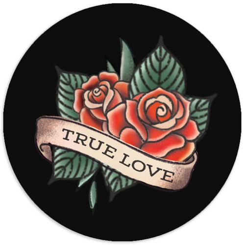Til Death Tattoos Wedding Stickers Midnight Circle